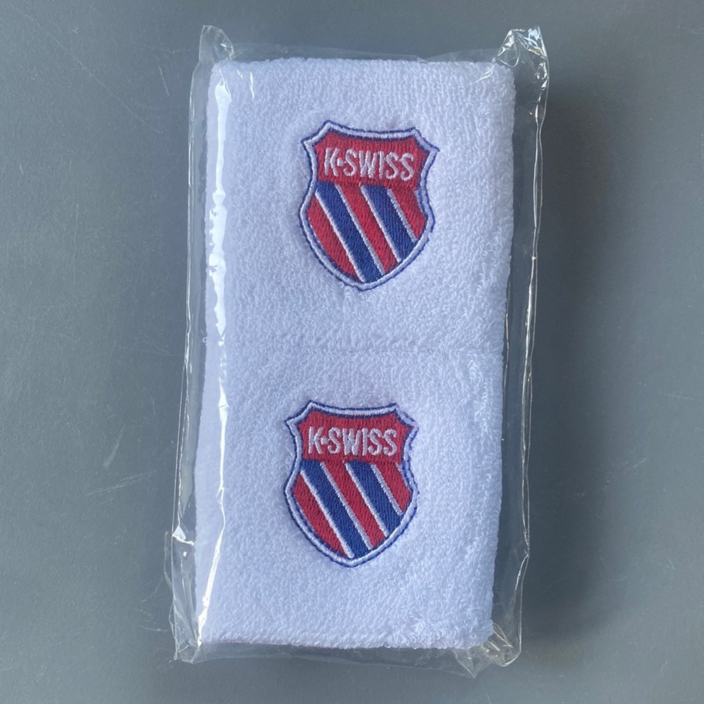BNWT K-SWISS Wrist Sweat Bands